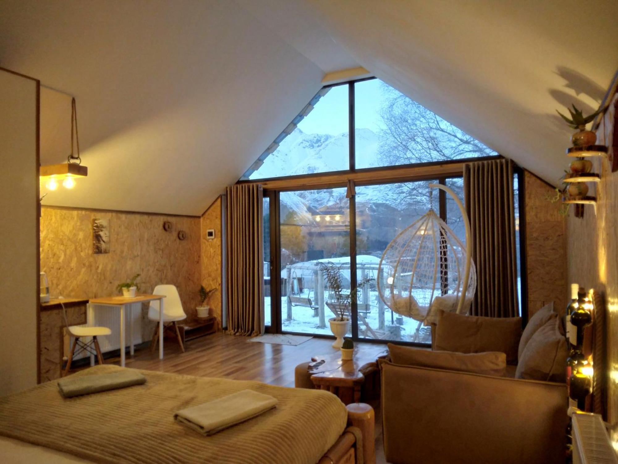 Kazbegi Cottages Qabarjina Exterior photo